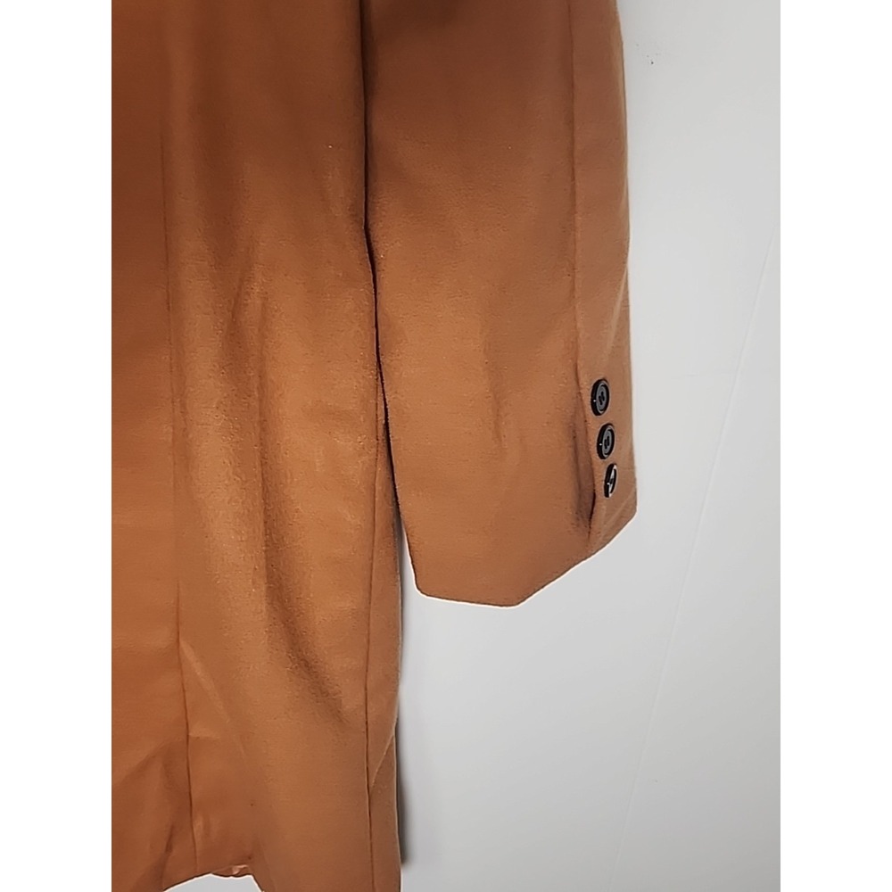 Women's Shein‎ Camel double breasted Coat Trench Coat 3xl - Picture 7 of 9